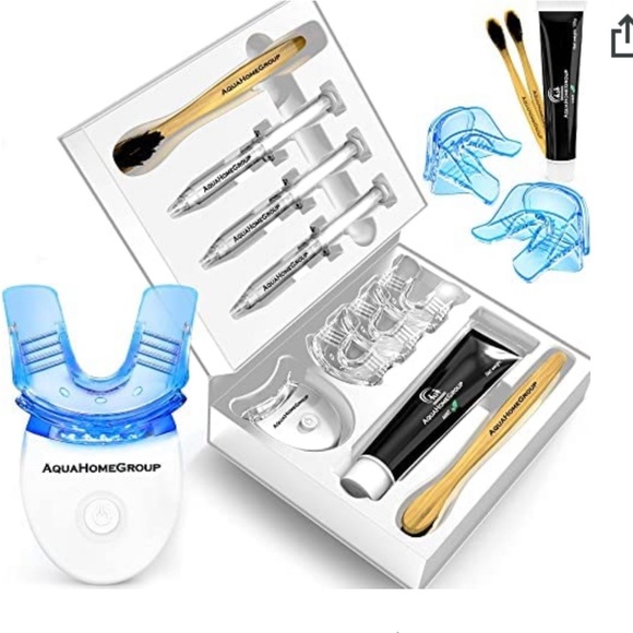 Teeth Whitening Kit LED Light - Snow Teeth Whitener Set with Charcoal Tothpaste - Picture 5 of 5